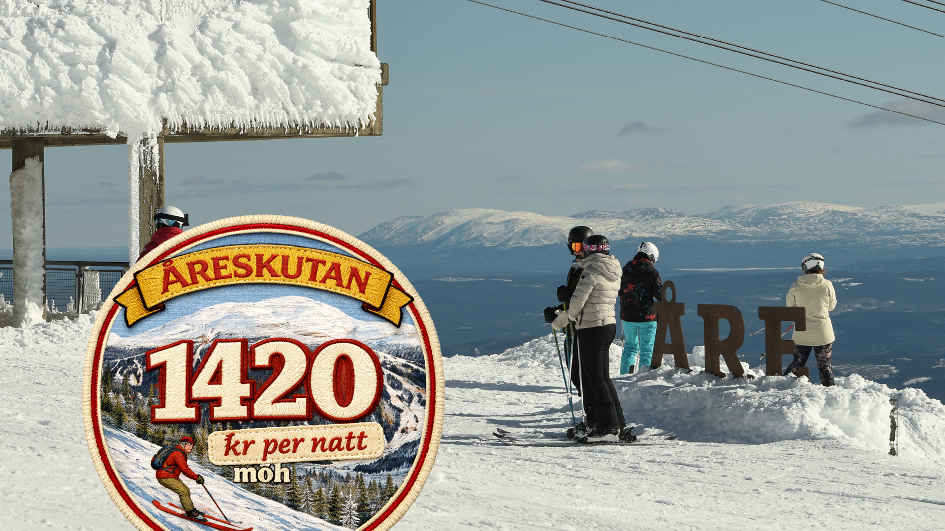 1420 kr per natt i dubbelrum